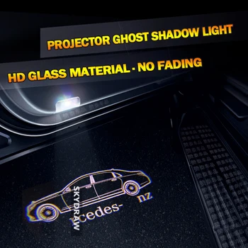 

1 Pair For MERCEDES BENZ S Class 2014-2019 W222 S320 S400 S500 Car No Fading LED Door Welcome Light Projector Ghost Shadow Light