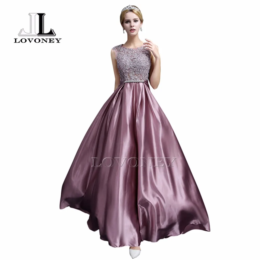 ANN DEER S306 Sexy See Through Prom Dresses 2016 A Line Floor Length Long Formal Dress