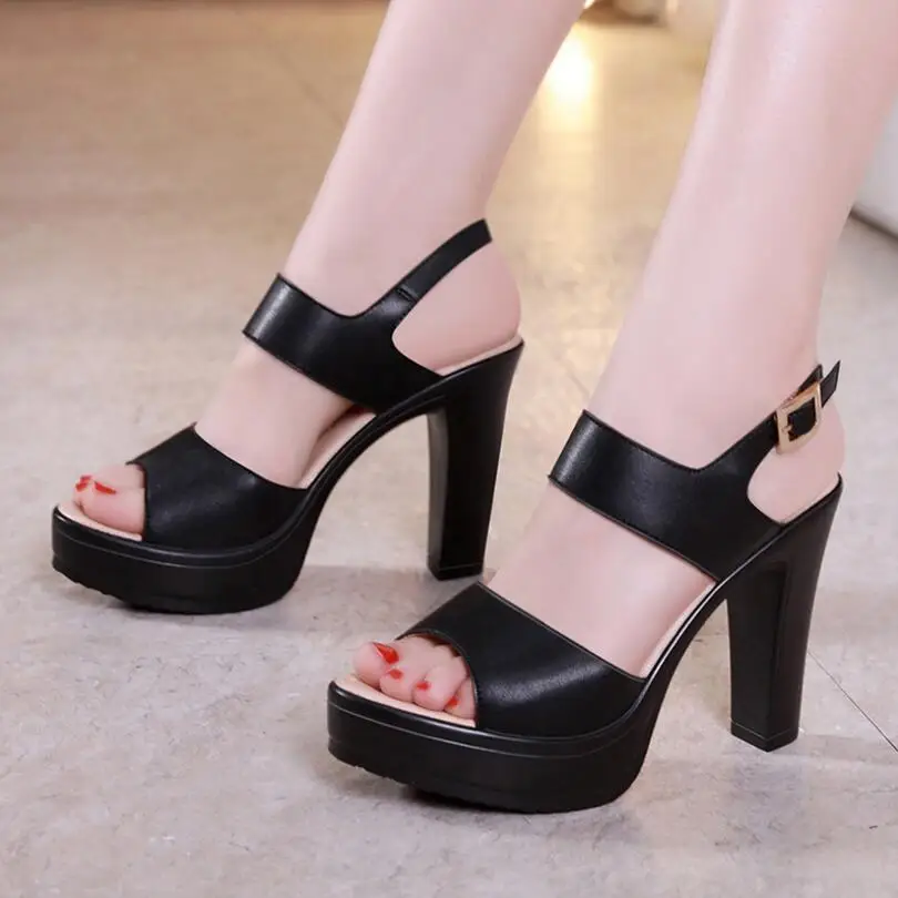 {D&Henlu} Womans Sandals Summer Woman Shoes High Heel Thick Heels Platform Shoes Women Open Toe Shoe In Women Sandals Sandalias {D&Henlu} Womans Sandals Summer Woman Shoes High Heel Thick Heels Platform Shoes Women Open Toe Shoe In Women Sandals Sandalias