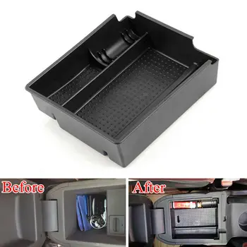 

BBQ@FUKA Car ARMREST STORAGE BOX PALLET GLOVE TRAY FOR 2011-2015 HYUNDAI TUCSON IX35