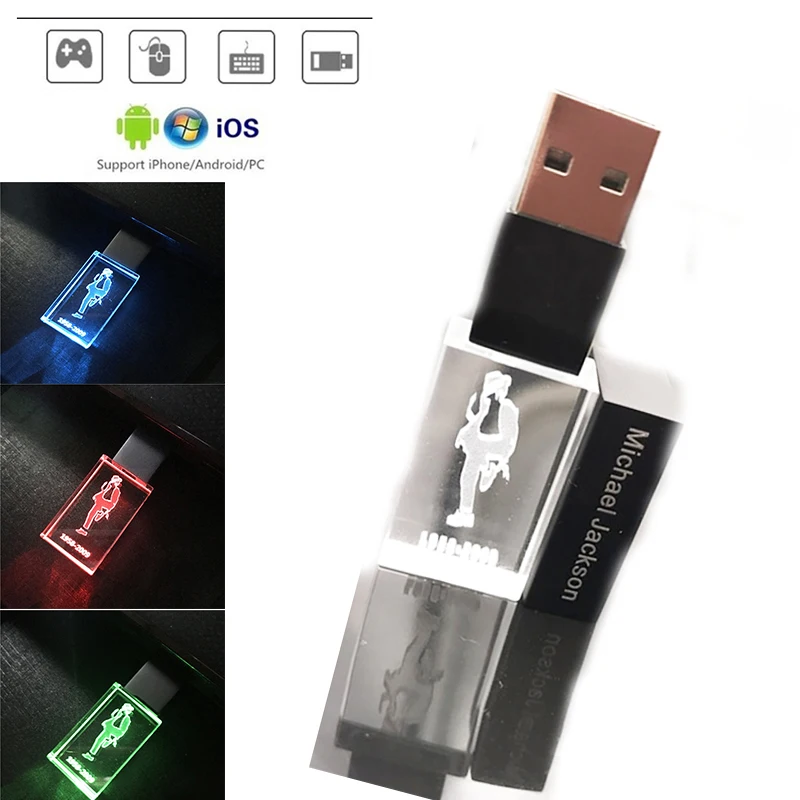 

Commemorative Edition Michael Jackson usb flash drive 32gb 64gb 128gb 16gb usb 3.0 pendrive flash stick pen drive Memory stick