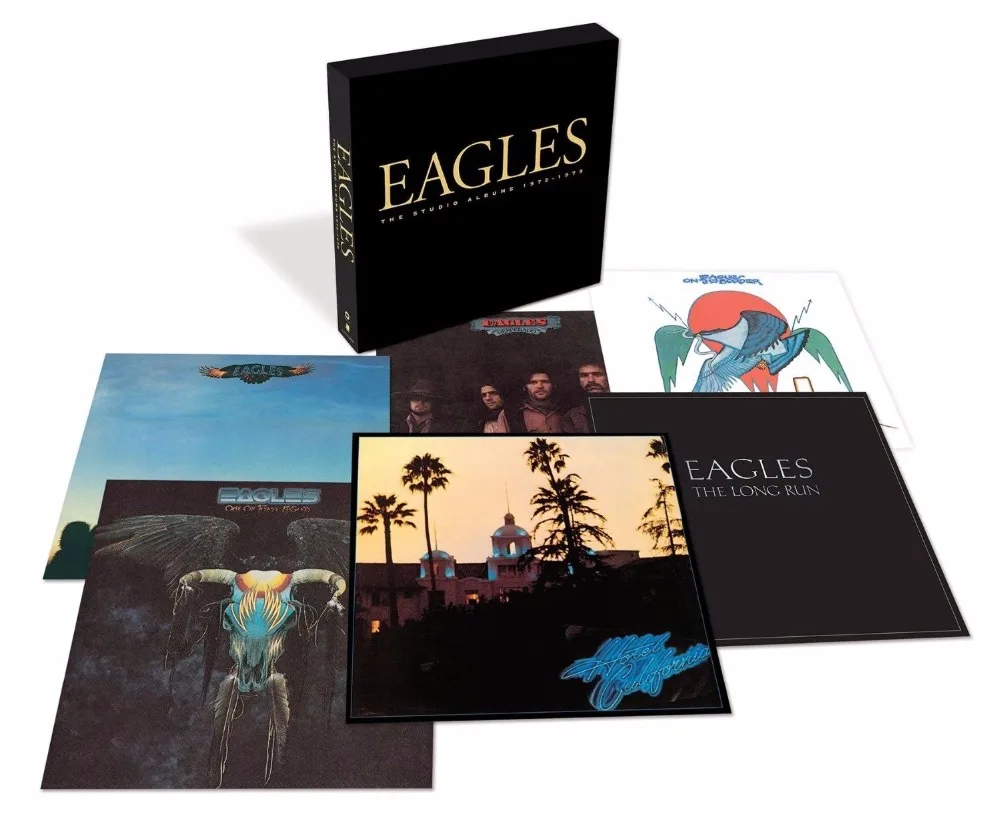 

EAGLES 'THE STUDIO ALBUMS 1972-1979' (Best Of) 6 CD BOX SET (2013)