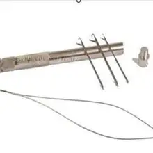 1 шт.; ; детское нижнее белье из металлизированной ткани парик вентиляции/рукоятка для натягивания/ткачества иглы волосы на микро-кольцах, петля для нити для средство для наращивания волос