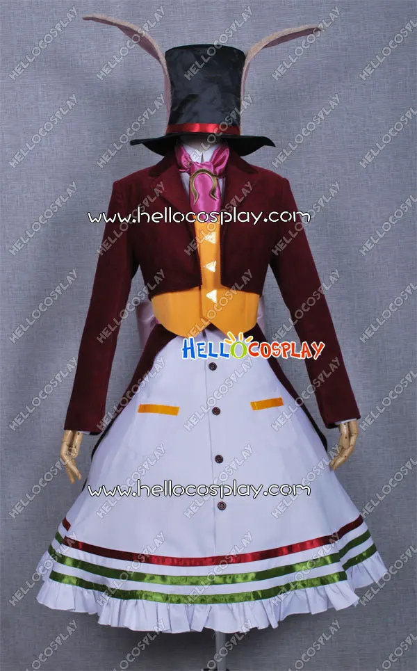 Alice: Il Costume Cosplay Del Ritorno Di Pazza Alice Rabbit Dress H008