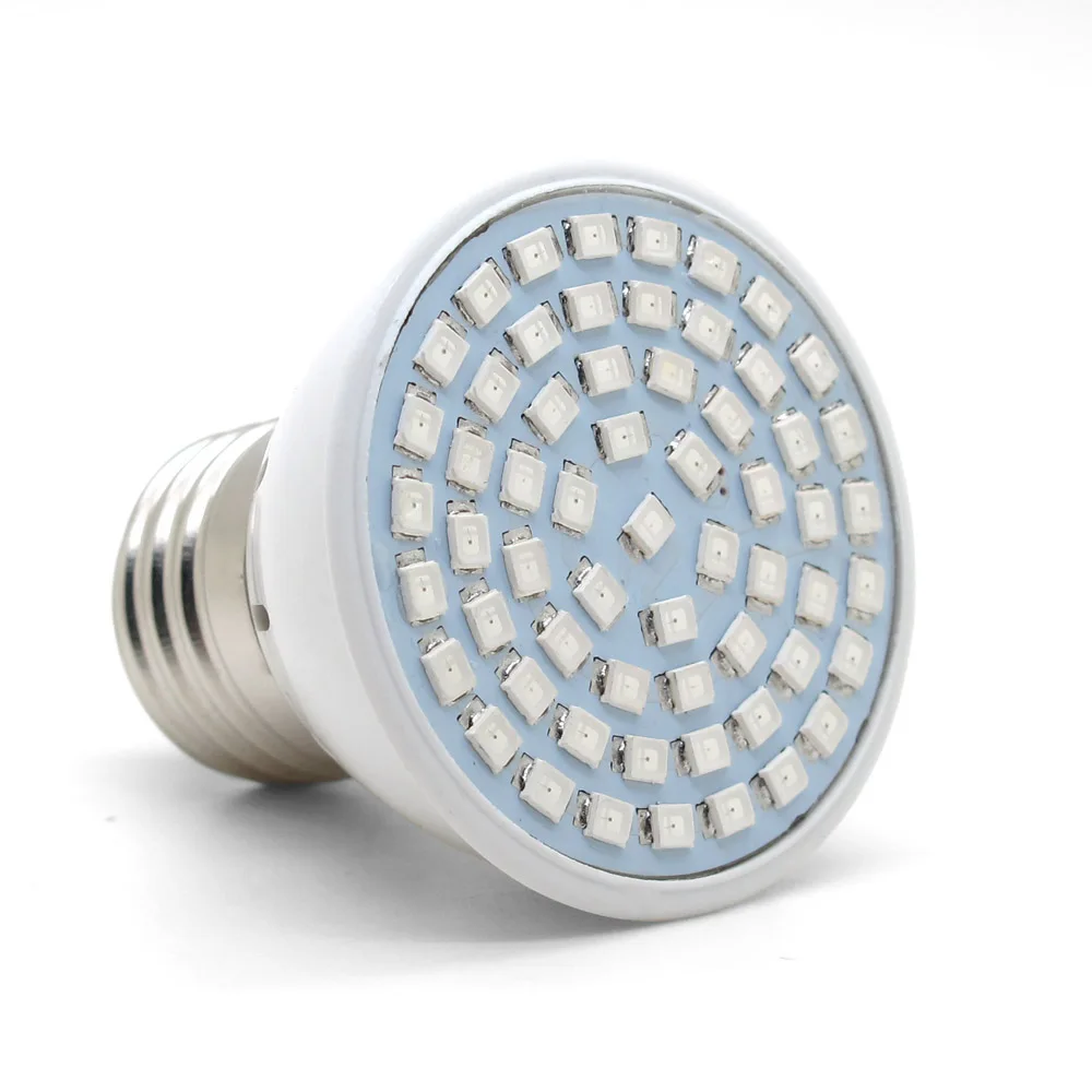 

E27 Lamp 5W 40 Red & 20 Blue 60 SMD LED Grow Bulb Light for Flowering Plant and Hydroponics System 230V 220V Free Shipping