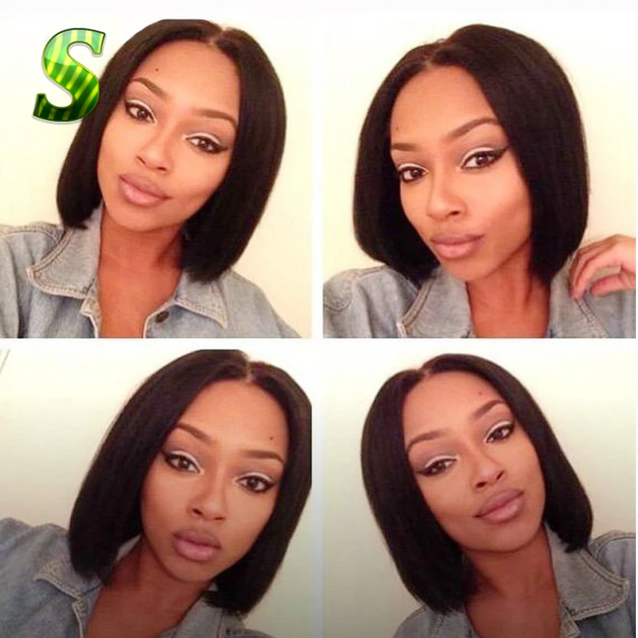 7a Cheap Brazilian Lace Front Bob Wigs Human Hair Full Lace Bob Wigs Straight Virgin Hair Full Lace Front Wigs For Black Women Lace Wigs Uk Lace Wig Weavelace Wig Human Hair Aliexpress
