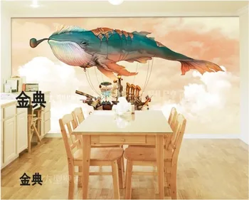 

Mural Embossed Wallpaper Panels for kis room real cartoon balloon Hot mural oil painting wallpaper Patter eco-friendly