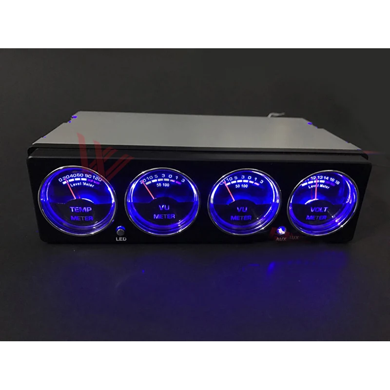 LED Display Music Spectrum Analyzer Car Audio Car spectrum Analyzer Temperature Voltage Audio Display Level Meter LED Display Music Spectrum Analyzer Car Audio Car spectrum Analyzer Temperature Voltage Audio Display Level Meter