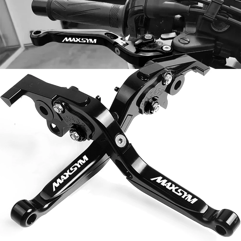 MotorcycleBrakesForSYMMAXSYM400i600iMAX400600allyearsAdjustableFoldableExtendable
