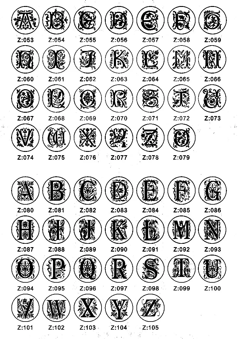 Letter stamp 1-2