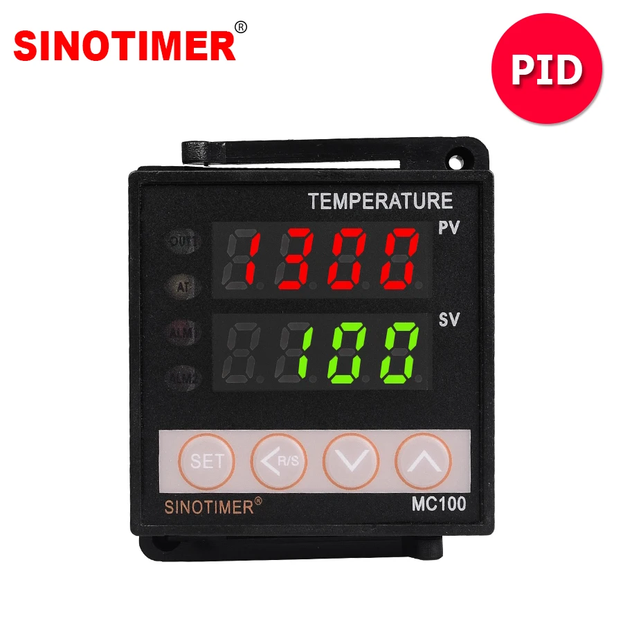Universal Thermostat Input PT100 K Thermocouple Digital PID Temperature