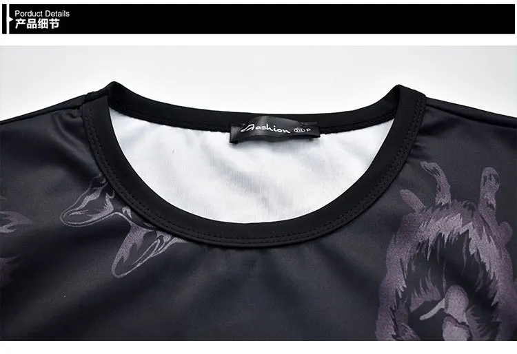 2019 Лидер продаж комплект из 2 частей для мужчин модные повседневное Костюмы 3D принт Overbearing волк толстовки с капюшоном + брюки для девоче