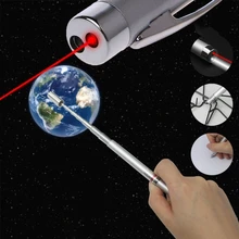 Multi Function Pen Laser Pointer Torch Ballpoint Pen& Telescopic 4 in 1 Pointer for Presentations