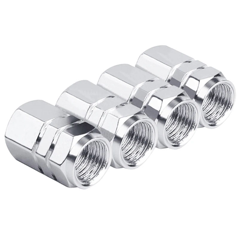 

4pcs Theftproof Aluminum Car Wheel Tires Valves Tyre Stem Air Caps Airtight Cove