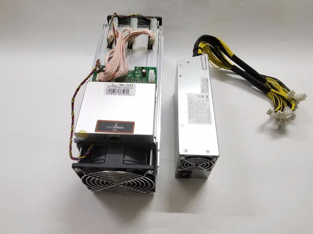 AntMiner S9i 13,5 T Биткоин Майнер с битмайн PSU 1600W Asic BTC BCH Майнер лучше, чем S9 T9+ V9 WhatsMiner M3