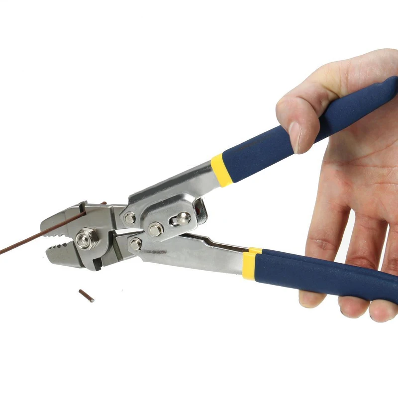 Инструмент для обжима проводов, зажим для троса, щипцы для рыболовных линий, щипцы для стальных тросов и наконечников размером 0,1 мм-2,2 мм