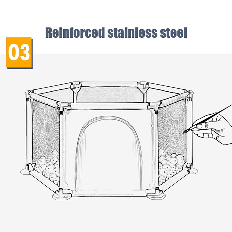 IMBABY манеж для детей Детский манеж с корзиной для палатки бассейн шарики большой детский манеж шариковый бассейн для детского ограждения детская палатка