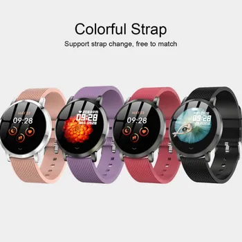 

Hot LV09 Smart Watch1.3Inch Smart Band IP67 Waterproof Blood Pressure Monitoring Sports Men Women Bracelet For Android