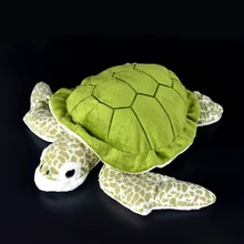 28cm Lifelike Tortoise Plush Toys Super Soft Turtle Stuffed Toy Sea Animals Plush Toy Gifts For Children 20cm stuffed plush animals super green big eyes stuffed tortoise turtle animal plush baby toy gift wy