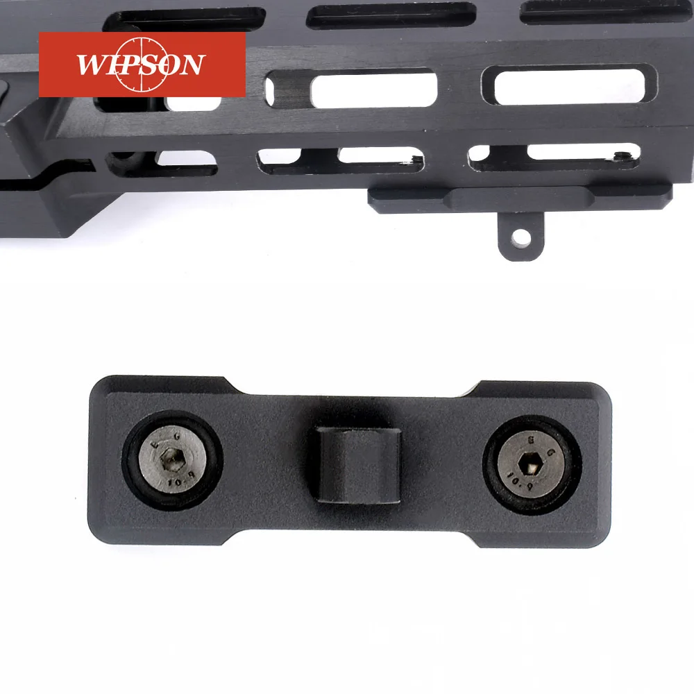 WIPSON M-لوك Bipod ل محول تركيب AR15 Bipod ل محول يناسب mlok السكك الحديدية ل هاريس Bipod ل حبال مسمار الألومنيوم