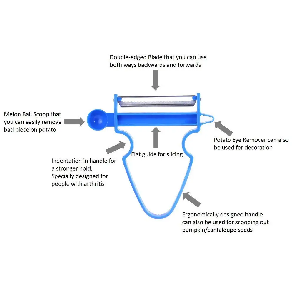 3 шт волшебный трио Овощечистка Набор измельчитель, слайсер, Овощечистка Нож для нарезания соломкой для овощей, фруктов, картофеля, сыра, лука-Трио овощечистка
