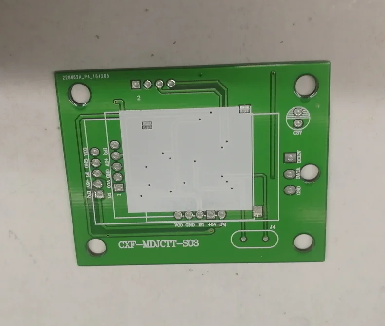 24G microwave radar sensor development board Automotive blind spot monitoring system solution car BSM BSD