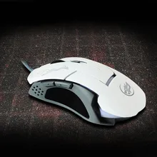 EPULA мода Проводной офис игра Мышь 2400 Точек на дюйм 6D пуговицы светодиодный Проводная Мышь для портативных ПК 3Y13