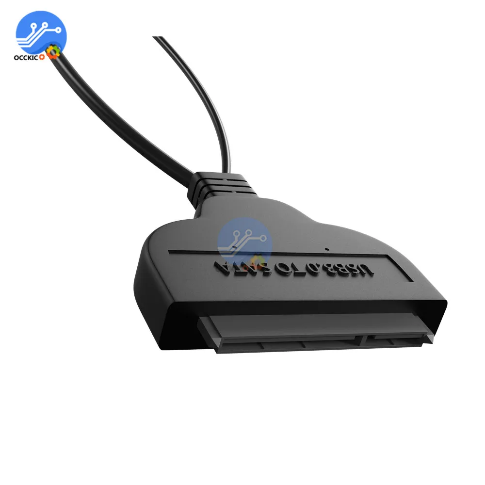 USB 3 0/USB 2 0 для SATA 22 Pin кабель передачи данных провод адаптер до 5 Гбит/с Поддержка