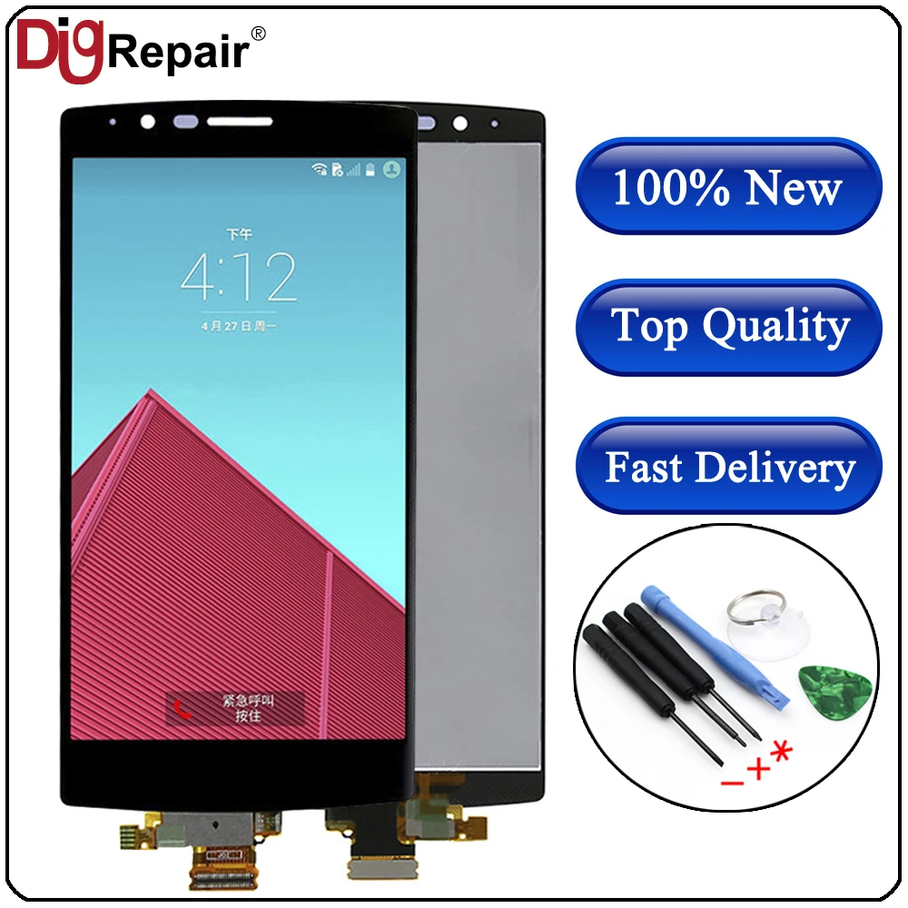 

For LG G4 LCD H815 H810 H811 VS986 LS991 F500L LCD Display Touch Screen Digitizer Assembly Replacements For LG G4 Screen Black