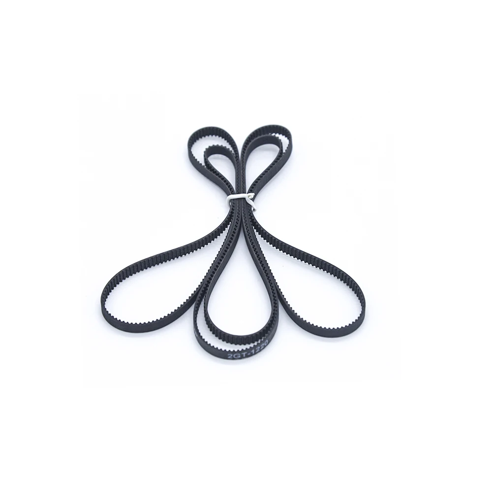 

3D Printer Part 2GT timing belt Pitch length 1220 width 6mm closed-loop GT2 synchronous belt Timing belt closed