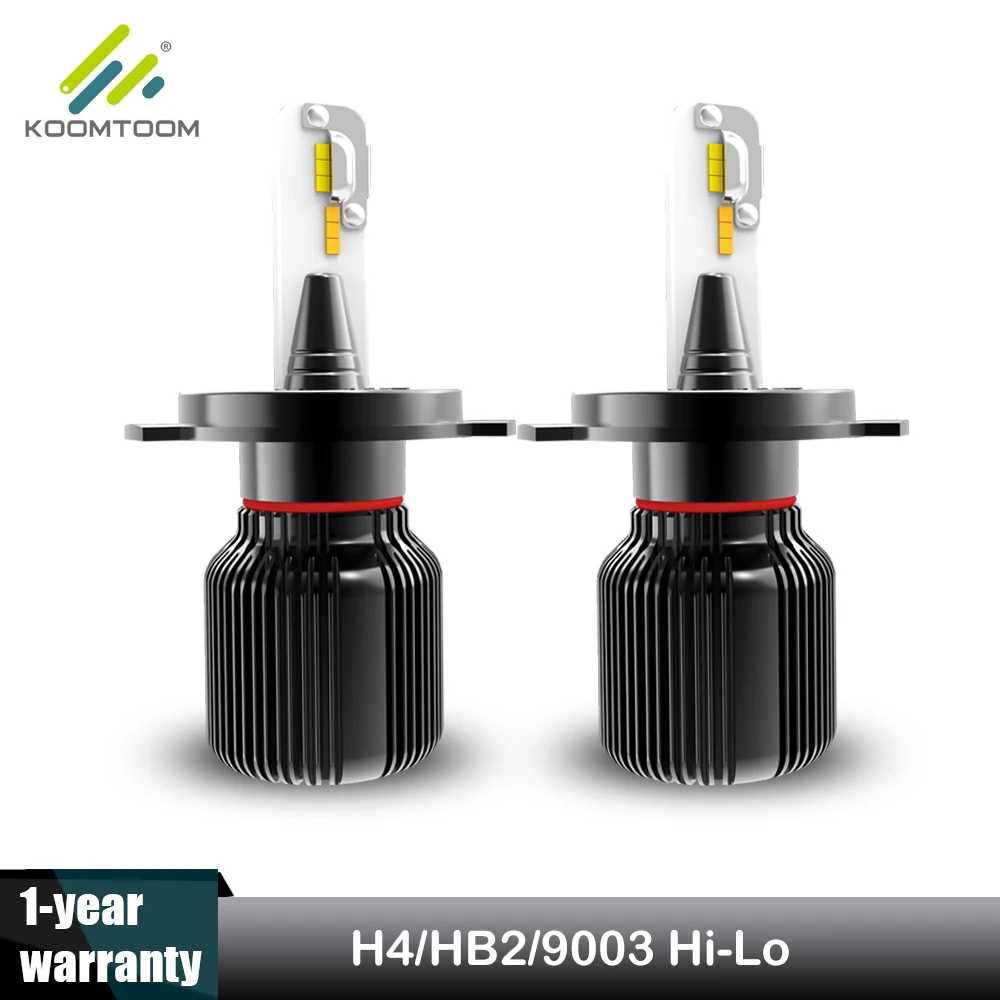

H4 Hi-Lo Beam Car LED Headlight Bulb H8 Fog Light Led Bulb H7 H11 9005 9006 9012 HIR2 40W 8000LM 6500K Y19 Chip Car Light K19