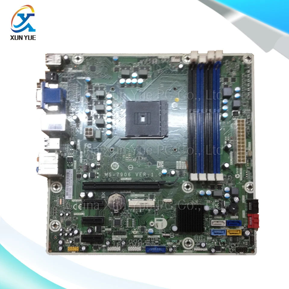 

For HP MS-7906 Original Used Desktop Motherboard For AMD A88 Socket FM2+ APU USB3 SATA3 PN: 747512-001
