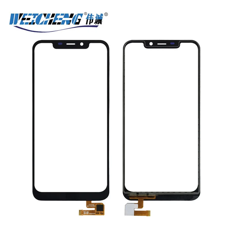

WEICHENG 100% tested new For oukitel C12 pro Touch Screen Lens Sensor Touch Panel Replacement C12pro c 12 screen +tools