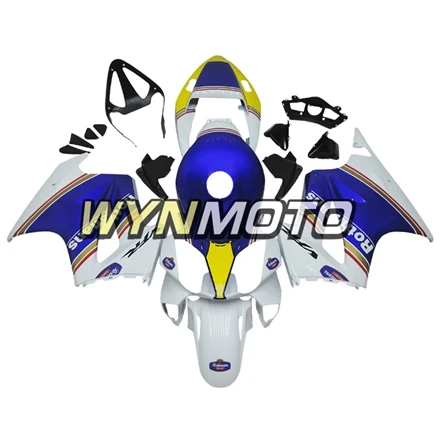 Обтекатель комплект для honda впрыска VFR800 2002-2012 ABS Пластик мотоциклетные полный кузова ABS Обтекатели Cowling белого и синего цвета желтый