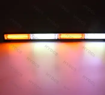 

CYAN SOIL BAY 24" COB LED TRAFFIC LIGHT BAR EMERGENCY WARNING STROBE AMBER YELLOW WHITE 72W