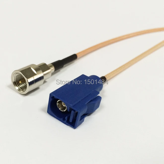 New  FME   Male Plug  Connector  Switch  FAKRA  Convertor RG316 Wholesale  Fast Ship 15CM 6