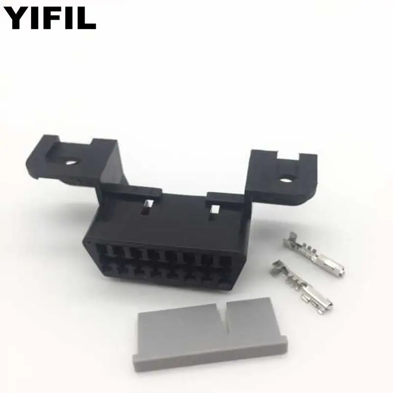 10pcs/lot 16 Pin/Way Female Automotive Diagnostic Plug Connectors