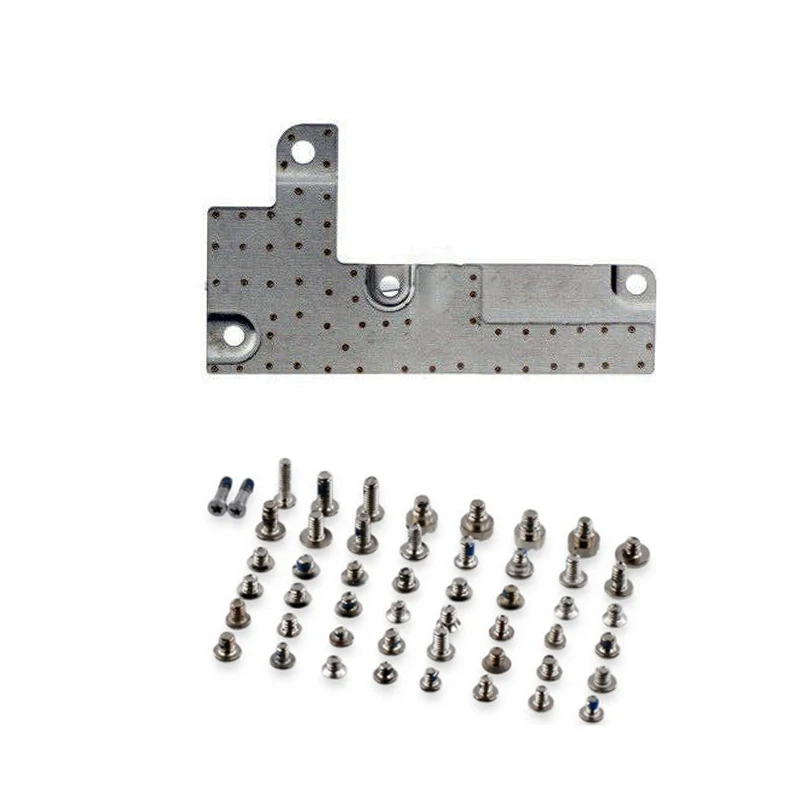 

2pcs/set full set screws + LCD Screen Flex Connector Metal Bracket and Battery Metal Cover Bracket for iPhone 7 7 Plus
