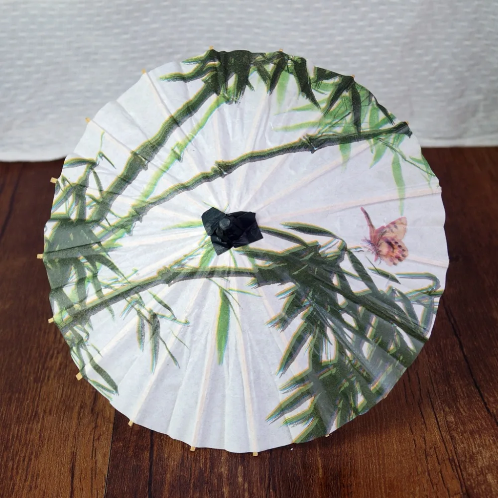 Chinese Style Paper Umbrella Prop Bamboo For 11&quot 1/6 27cm BJD YOSD DD DOD DK DZ Volks Doll Blyth e Photograph Free Shipping | Игрушки и