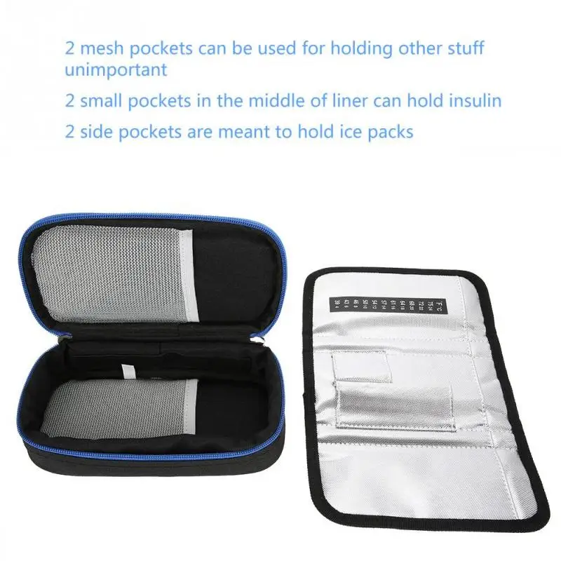 Makeup Tool Kits 3 Colors Portable Cosmetic Bag Diabetic Insulin Organizer Cooler Bag Medical Care Case For Traveling Bag Case Makeup Tool Kits 3 Colors Portable Cosmetic Bag Diabetic Insulin Organizer Cooler Bag Medical Care Case For Traveling Bag Case