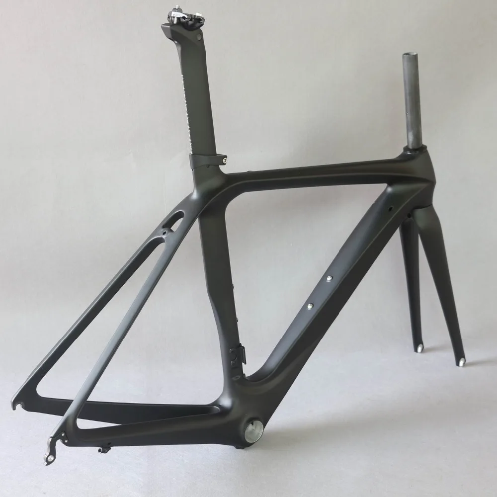 Flash Deal Factory clearance OEM ASTER Frameset carbon fiber road bike frame FM288 , SIZE 61CM carbon Bicycle FRAME , 26