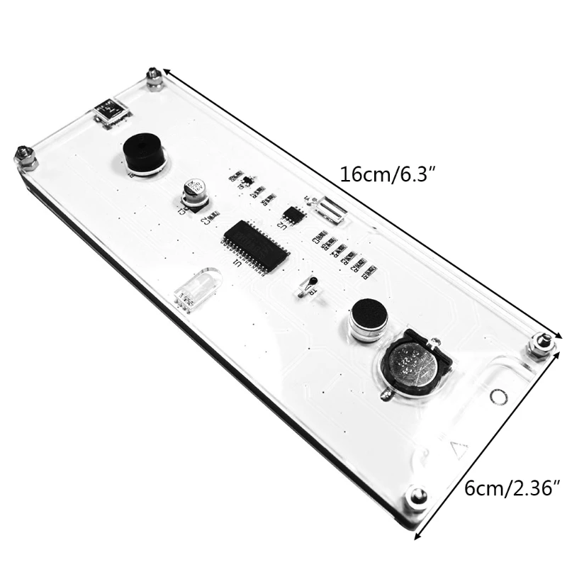 Kit de reloj LED de dos colores con pantalla grande de 6 dígitos y Control táctil con temperatura/Fecha/semana Kit de reloj LED de dos colores con pantalla grande de 6 dígitos y Control táctil con temperatura/Fecha/semana