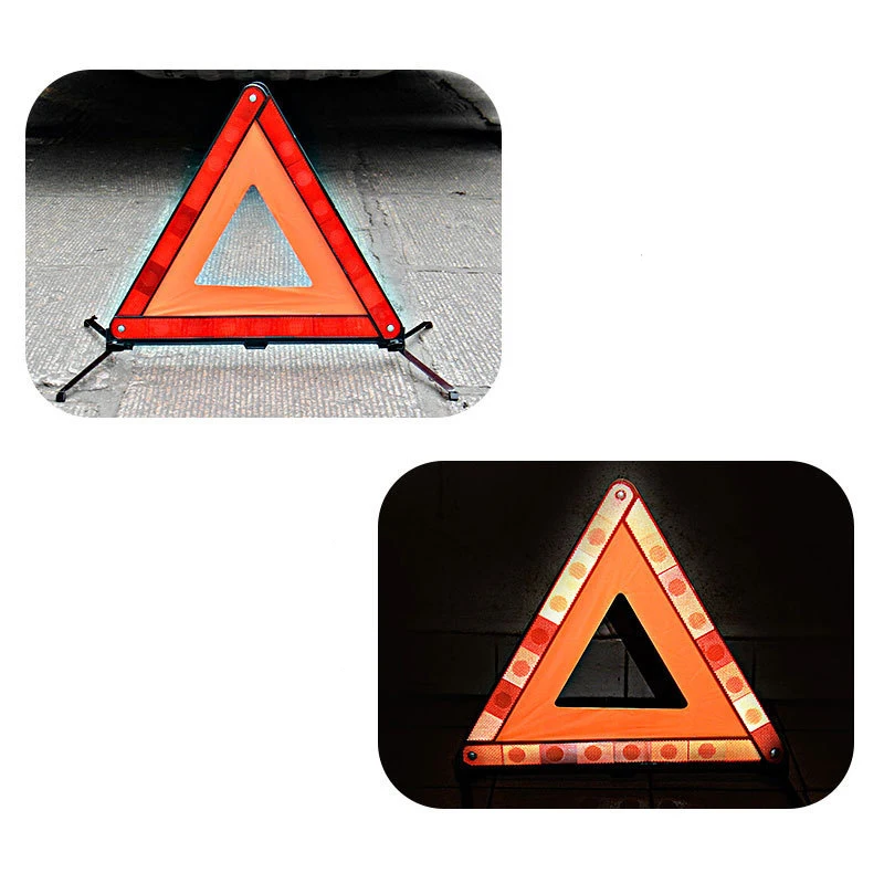Highway Parking Emergency Notice Reflective triangle warning sign for parking safety Warning Board Road Sign | Автомобили и