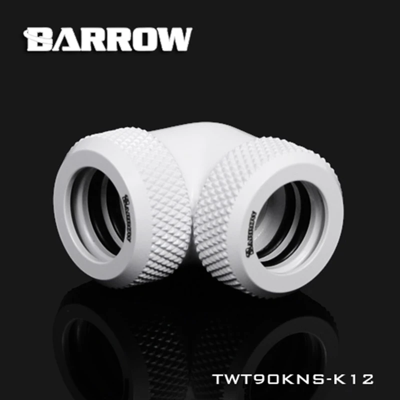 Двусторонний Поворотный адаптер Barrow G 1/4 &quot90 градусов для водяного охлаждения