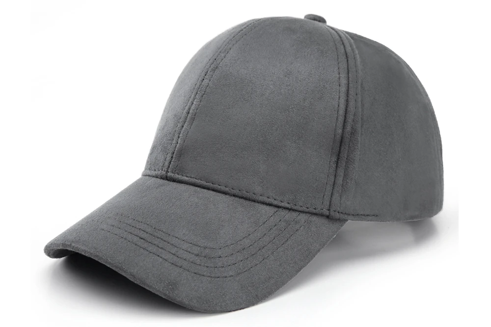 WEARZONE унисекс искусственная замшевая футболка мягкая Регулируемая однотонная мужская шляпа Спортивная шляпа для женщин/мужчин