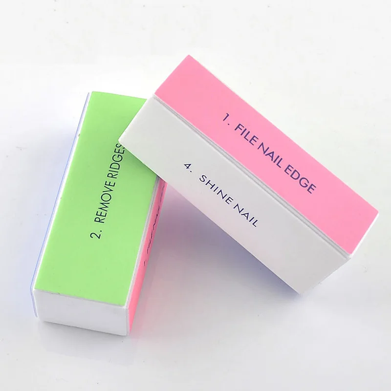 2pcs Lot Four Sides Can Use Nail Art File Buffer Block Manicure 2pcs Lot Four Sides Can Use Nail Art File Buffer Block Manicure Tools Free Shipping In Files Buffers From Beauty Health On Aliexpress