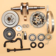 Crankshaft Bearing Oil Seal /Clutch Drum Washer /Oil Pump Worm Gear Kit For STIHL MS180 MS 180 018 Chainsaw Replacement Parts national ra310 axle oil seal bearing kit