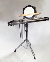 Combo Glockenspiel Practice font b drum b font with Carrier and Stick Percussion font b musical