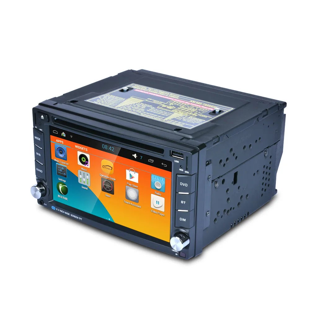 Best Android Wifi GPS Nav Car In Dash USB/SD/AUX/MP3/CD DVD Player 6.2" Double DIN FM 10