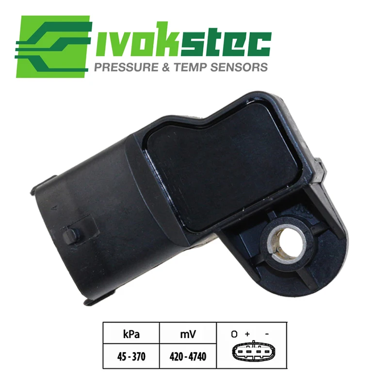 Air Pressure MAP Sensor For Renault Megane II Scenic II Laguna II 1.9 dCi 0281002709 8200375080